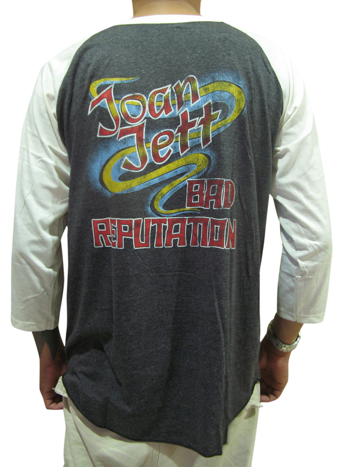 Joan Jett Men 3/4 Sleeve T-Shirt