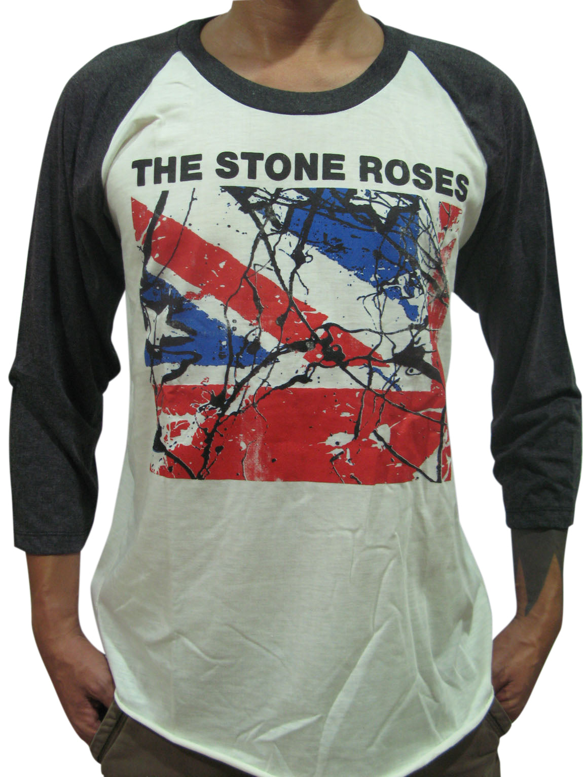 The Stone Roses Men 3/4 Sleeve T-Shirt