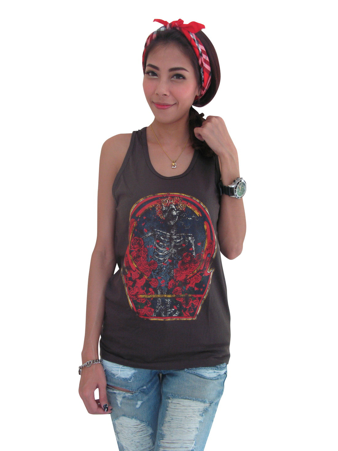 Grateful Dead Womens Tank Top T-Shirt