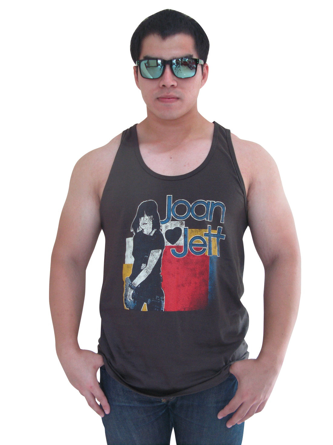 Joan Jett Mens Tank Top T-Shirt
