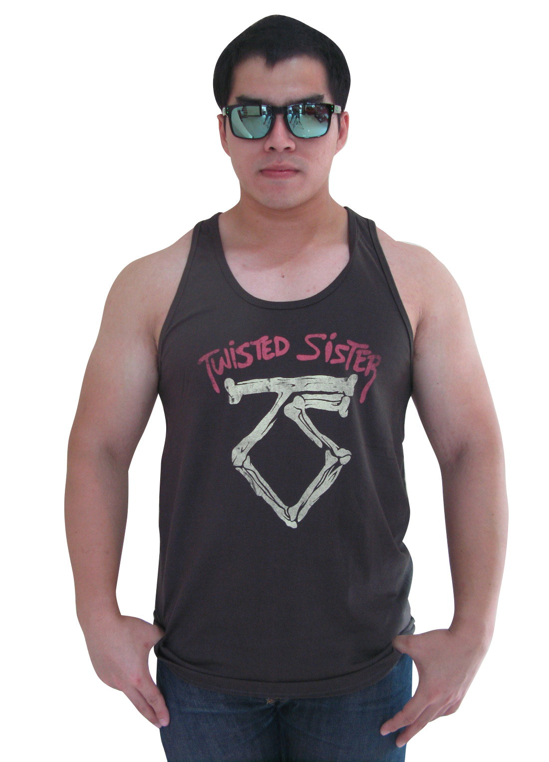 Twisted Sister Mens Tank Top T-Shirt