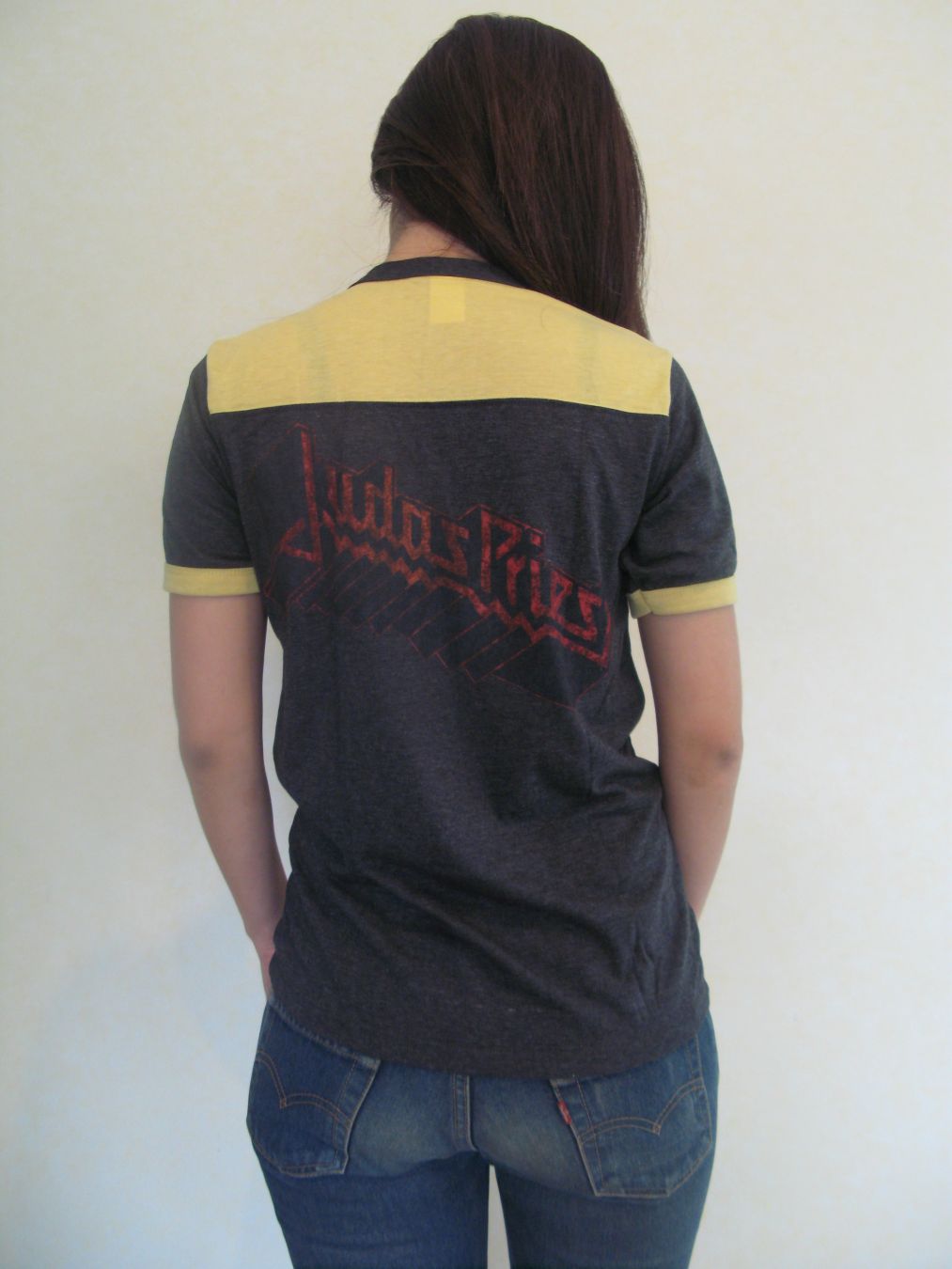 Judas Priest Womens Ringer T-Shirt Short Sleeve