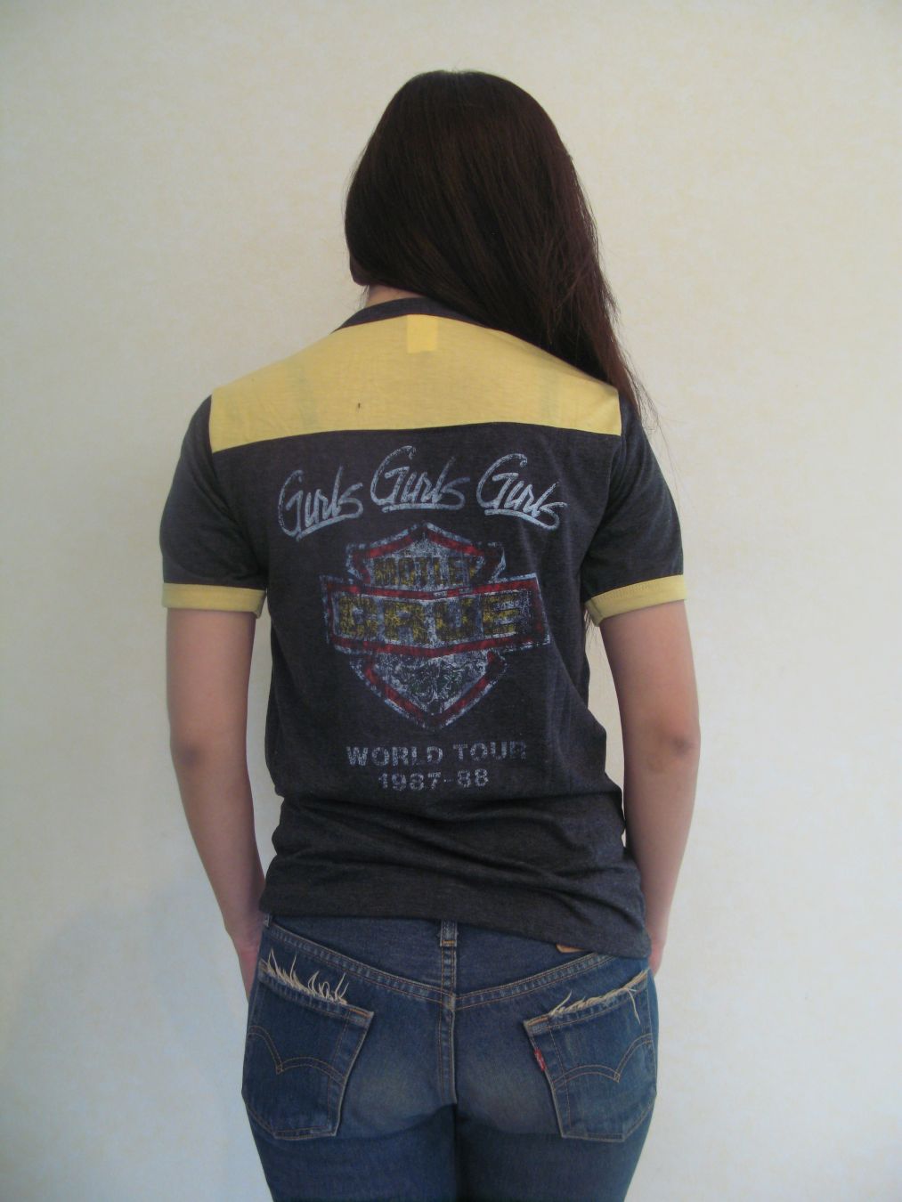 Motley crue Womens Ringer T-Shirt Short Sleeve