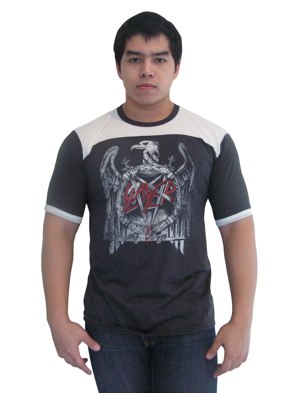 Slayer Eagle Logo Mens Short Sleeve T-Shirt