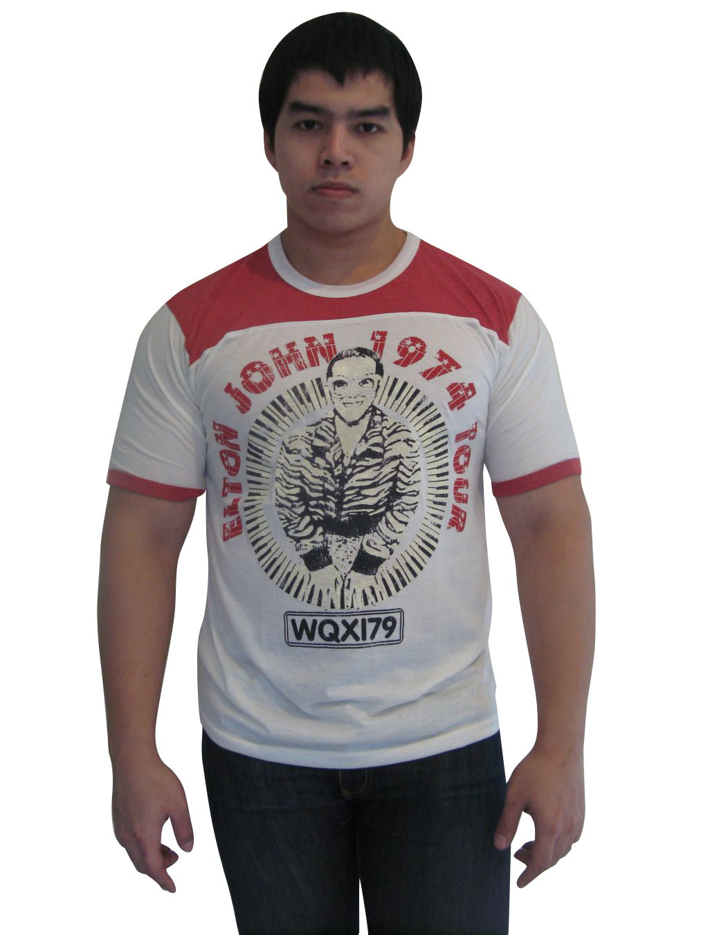 ELTON JOHN Mens Short Sleeve T-Shirt